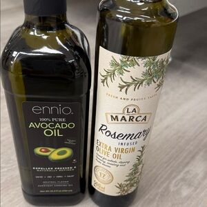 Ennio Avocado Oil and La Marca Rosemary Olive Oil Set